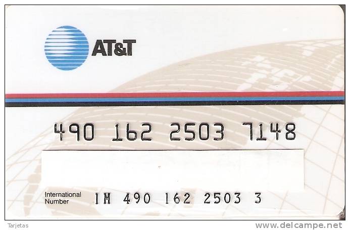 TARJETA DE ESTADOS UNIDOS PERSONAL DE  AT&T - Magnetische Kaarten