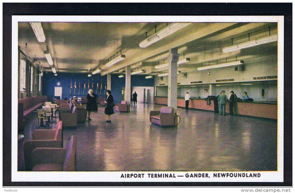 RB 803 - Postcard - Gander Airport Terminal Newfoundland Canada - Autres & Non Classés