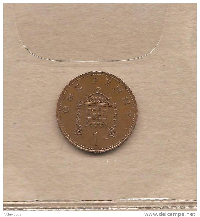 Regno Unito - Moneta Circolata Da 1 Penny Km935 - 1985 - 1 Penny & 1 New Penny