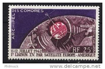 Space -espace - Comores PA 7** - MNH - Comoros