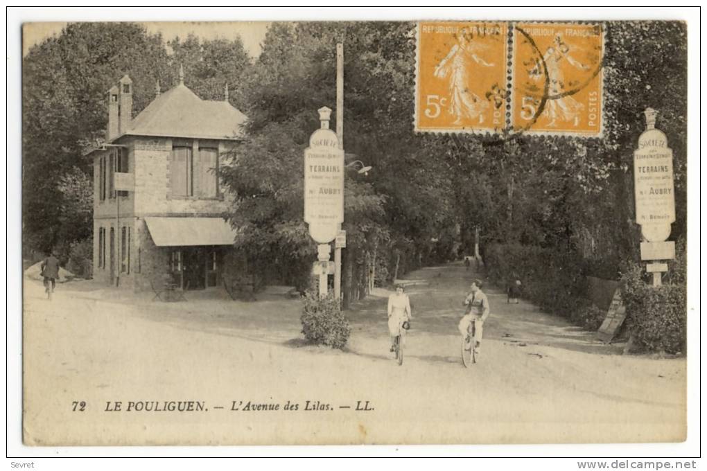 LE POULIGUEN  - L'Avenue Des Lilas. - Le Pouliguen