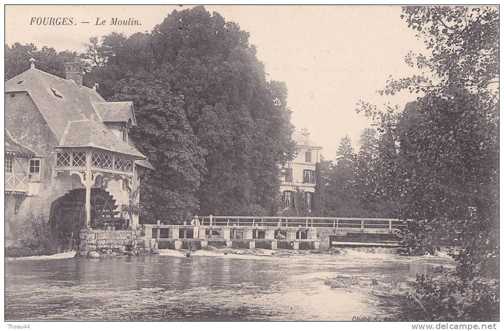 ¤¤  -  FOURGES   -   Le Moulin   -  ¤¤ - Fourges