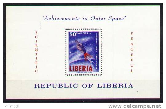 Space -espace - Liberia Bloc 30** - MNH - Liberia