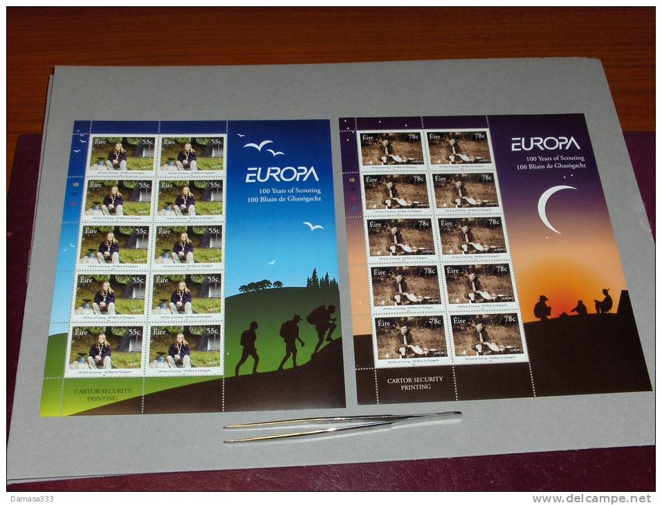 EUROPA CEPT ANNO 2007 IRLANDA IRELAND EIRE FOGLIETTI /SHEETS NUOVI FDC - 2007