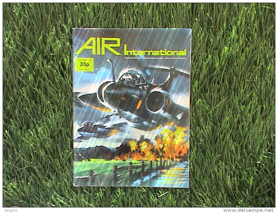 Air International Version Anglaise - Format 20,7 X 28 Cm - VOL 7  - Number 5 - NOVEMBRE  1974 - Otros & Sin Clasificación