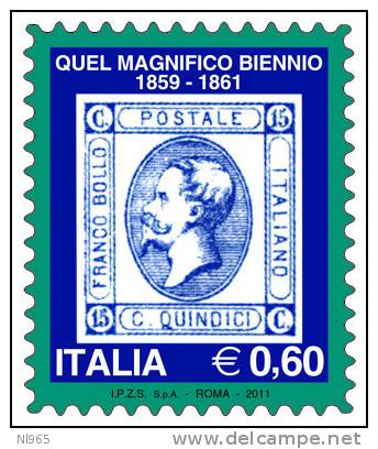 REPUBBLICA ITALIANA  ITALY   ANNO 2011  MAGNIFICO BIENNIO MNH ** - 2011-20: Mint/hinged