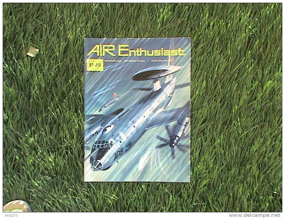 Air ENTHUSIAST Version Anglaise - Format 20,7 X 28 Cm -JULY1973 - Autres & Non Classés