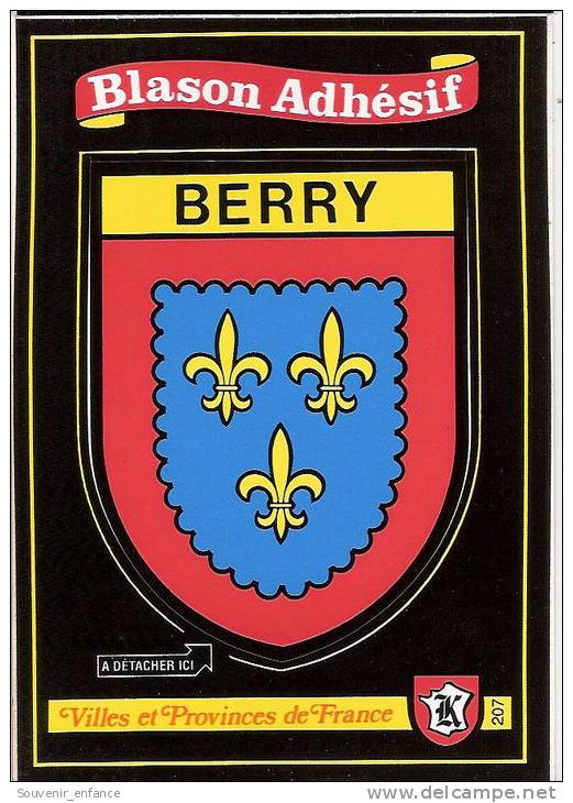 Blason Adhésif  Berry - Altri & Non Classificati