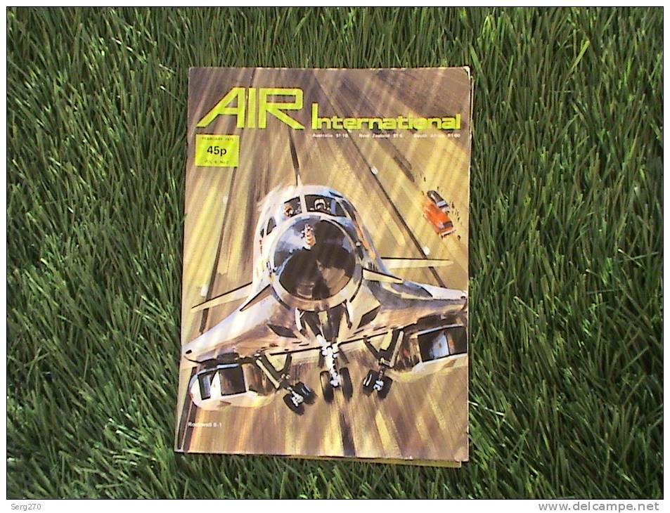 Air ENTHUSIAST Version Anglaise - Format 20,7 X 28 Cm 1975 VOL 8NO2 - Sonstige & Ohne Zuordnung
