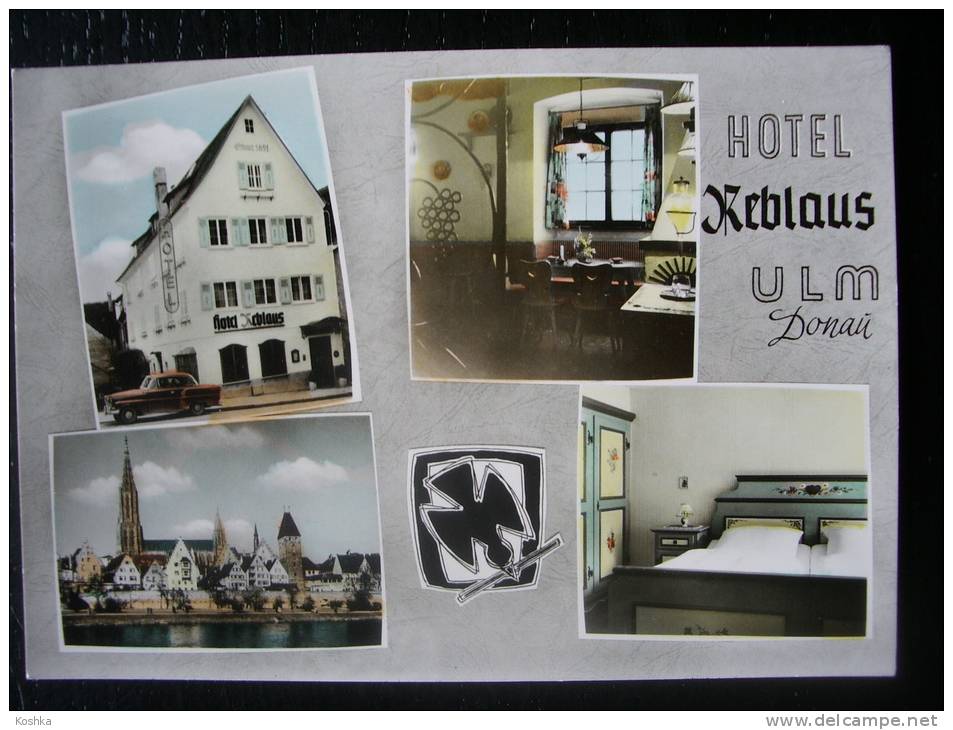 ULM - Hotel Und Weinstube Reblaus - +/- 1960 - Nicht Versandet - Lot 123 - Ulm