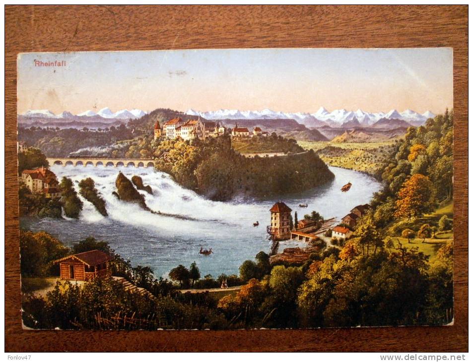 SUISSE RHEINFALL UND SCHLOSS LAUFEN - Laufen-Uhwiesen 