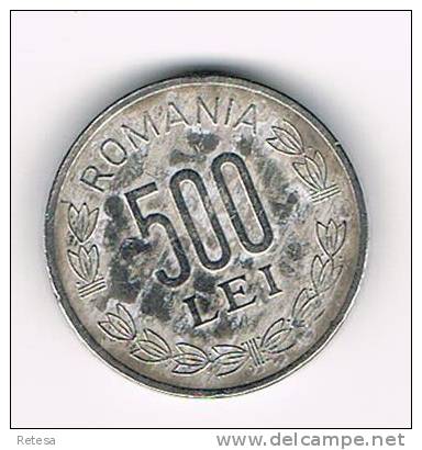 ROEMENIE  500  LEI  1999 - Rumania