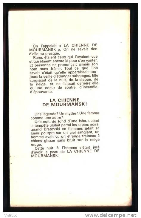 " La Chienne De MOURMANSK ", De Baldwin WOLF -  Coll. GERFAUT Guerre  N° 377. - Action