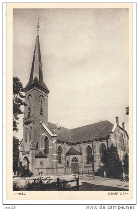 Nederland/Holland, Ermelo, Geref. Kerk, Ca. 1950 - Ermelo