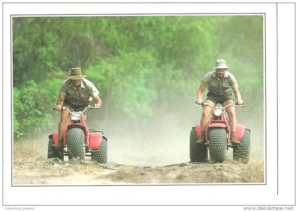 CP, Australie, Parc National De Kakadu, Patrouille De Rangers, Explications Au Verso, écrite - Autres & Non Classés