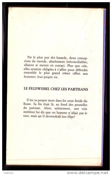 " Le Feldwebel Chez Les Partisans ", De Heinrich ZIMMER -  Coll. GERFAUT Guerre  N° 390. - Actie