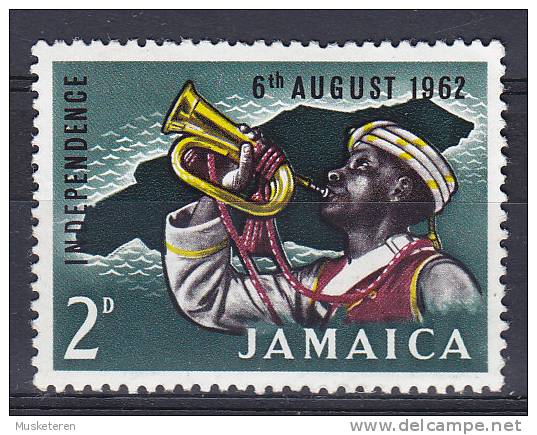 Jamaica 1962 Mi. 195      2 P Independence Unabhängigkeit MNH** - Jamaica (1962-...)