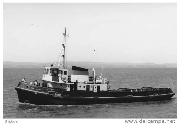 Remorqueur SEA ALERT -  Photo Ancienne John Clarkson - Schlepper