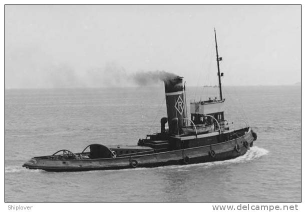 Remorqueur KINGSGOWTH -  Photo Ancienne John Clarkson - Tugboats