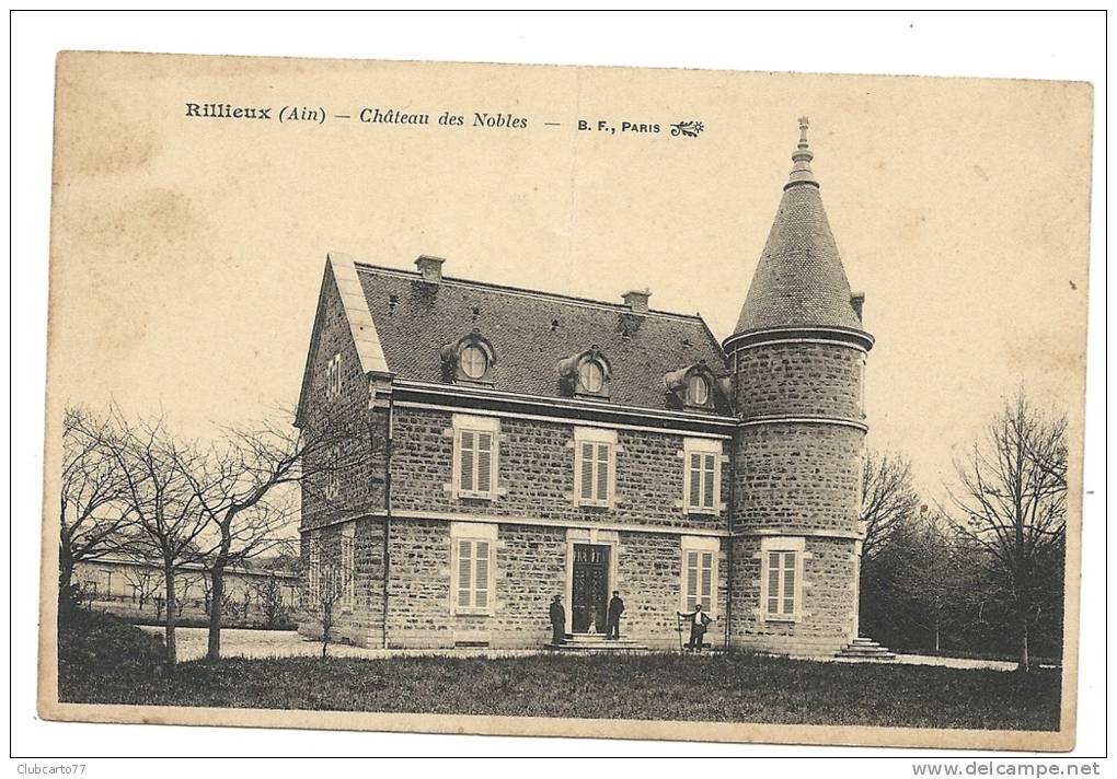 Rillieux-la-Pape (69) : Le Château Des Nobles En 1907 (animée). - Rillieux La Pape
