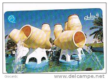 QATAR -  QTEL (AUTELCA) -  1996 WATER FOUNTAIN     - USED  -  RIF. 1774 - Qatar