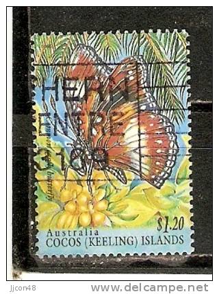 Cocos (Keeling) Islands  1995 Insects; Butterfly  $1.20 (o) - Kokosinseln (Keeling Islands)