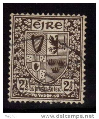 Ireland Used  1922, 21/2d Brown - Gebruikt