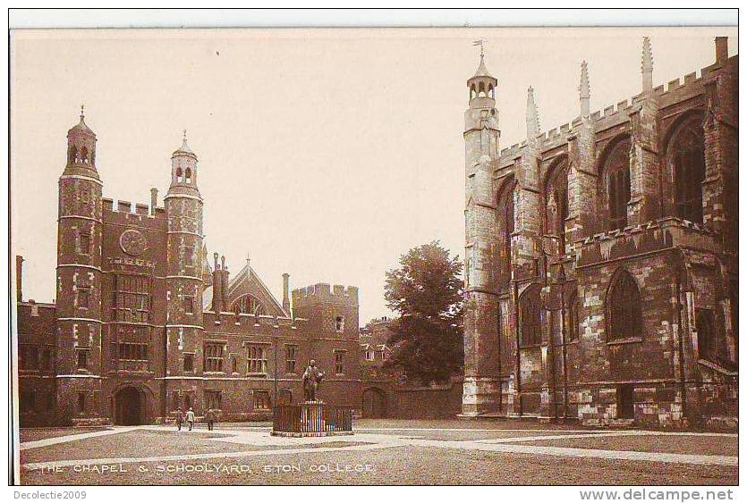 B5382 The Capel And Schoolyard Eton College Not Used Perfect Shape - Windsor