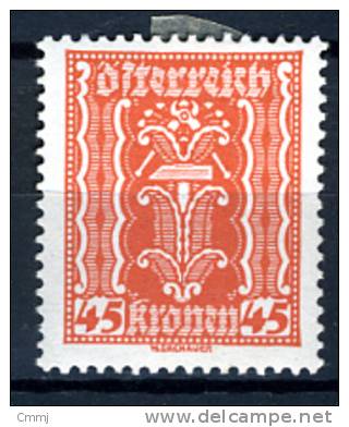 1922 - AUSTRIA - ÖSTERREICH - AUTRICHE - OOSTENRIJK - Mi. Nr. 373 - MLH - (mint With Hinged ) (Z2311....) - Neufs