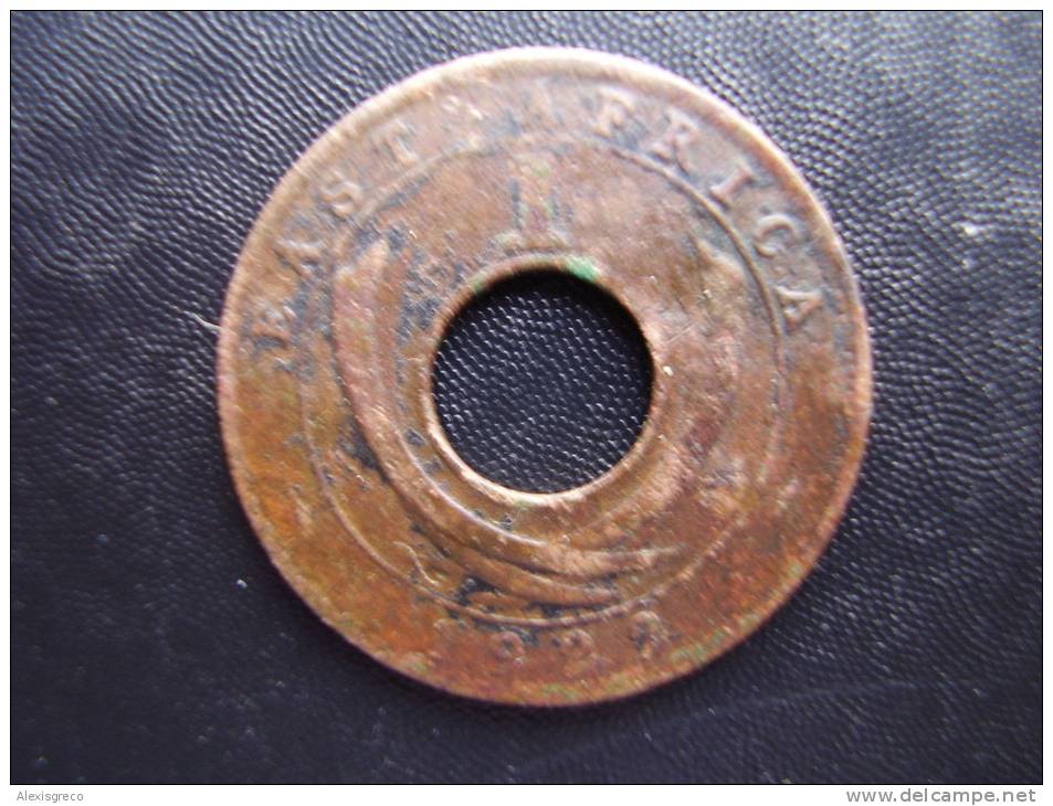 BRITISH EAST AFRICA USED ONE CENT COIN BRONZE Of 1922 ´H´. - Oost-Afrika & Protectoraat Van Uganda