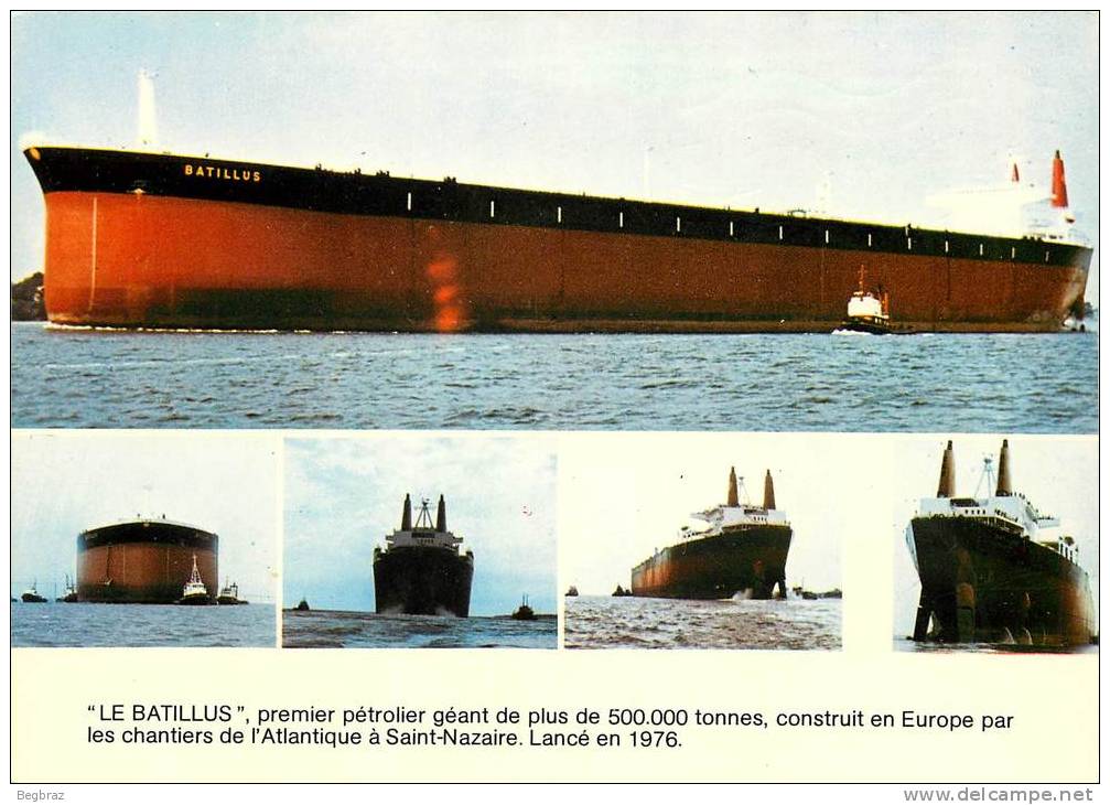 PETROLIER BATILUS     ST NAZAIRE    LANCEMENT - Pétroliers