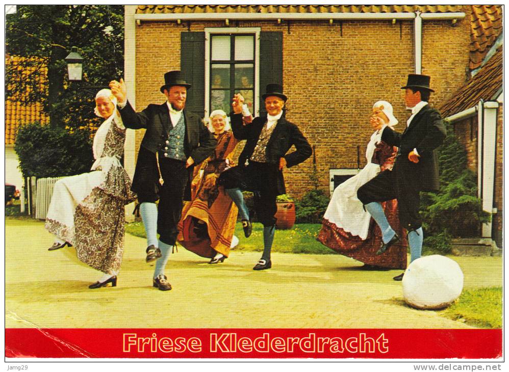 Nederland/Holland, Friesland, Friese Klederdracht, 1980 - Autres & Non Classés