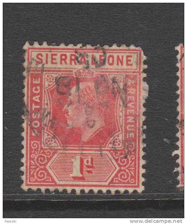 SIERRA LEONE Yvert 76 Oblitéré - Sierra Leone (...-1960)