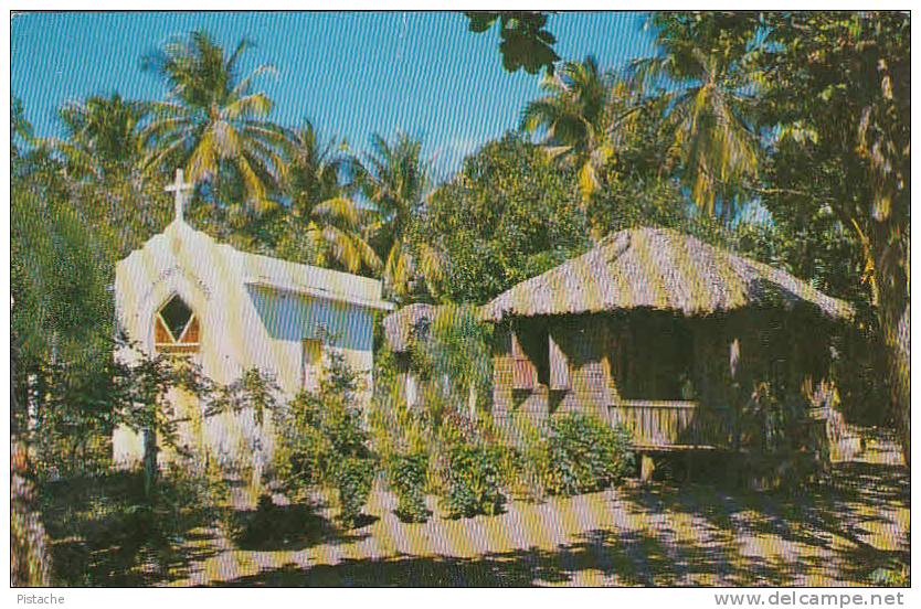 Porto Rico Puerto Rico - Small Chapel - Capilla De Perpetuo Socorro - Village Hut - Puerto Rico