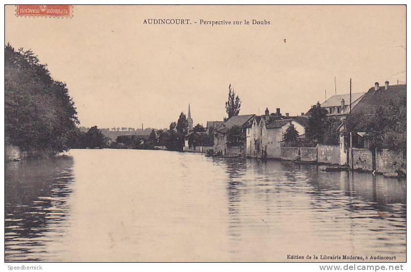 18950 AUDINCOURT PERSPECTIVE SUR LE DOUBS  ; Lib Moderne - Autres & Non Classés