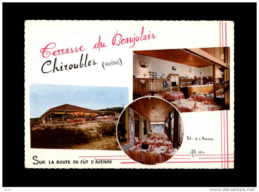 69 - CHIROUBLES - Terrasse Du Beaujolais - Multi Vues - Chiroubles