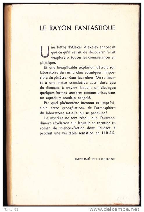 RF 114 - L´erreur D´Alexei Alexeiev - A. Poleischuk - ( 1963 ) - Le Rayon Fantastique