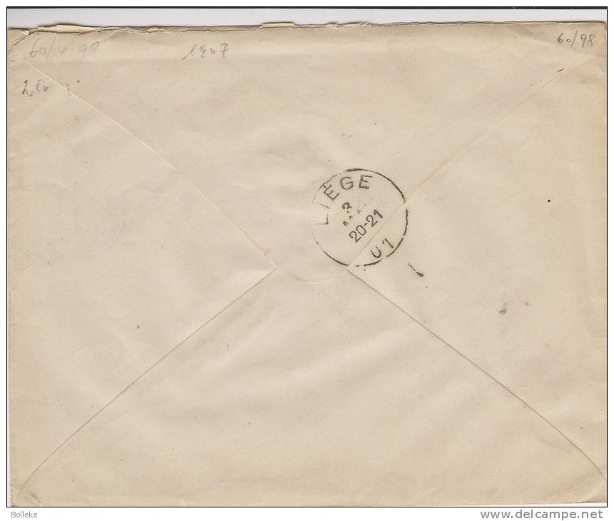 Belgique - Entier Postal De 1907 - Fine Barbe - Letter Covers