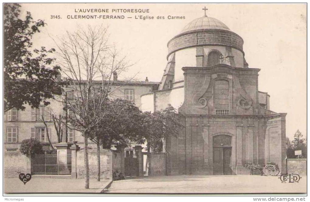 CLERMONT-FERRAND - L'Eglise Des Carmes - Clermont Ferrand