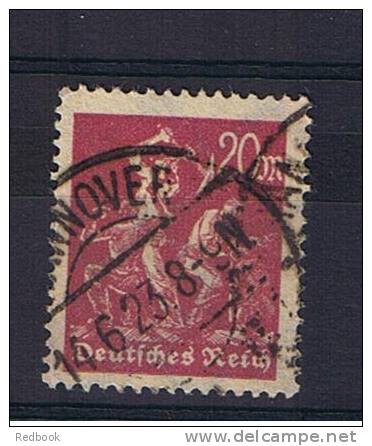 RB 806 - Germany 1923 - 20 Mk Miners SG 252 - Used Stamp - Used Stamps