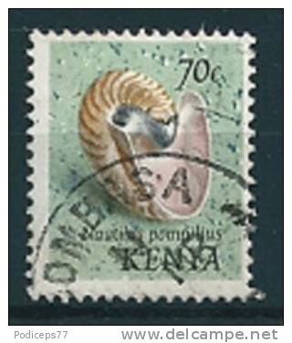 Kenia  1971/74  Muscheln  70 C (Inscr "N. Pompilius")  Mi-Nr.44 II  Gestempelt / Used - Kenia (1963-...)