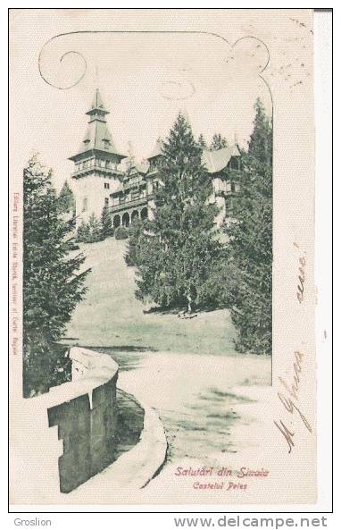 SALUTARI DIN SINAIA CASTEFUL PELES 1900 - Roumanie