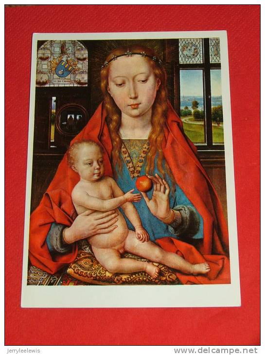 Hans Memling - " La Vierge De Martin Van Nieuwenhoven " - Musée Memling à Bruges - (format 10,5 X 15 ) - Schilderijen