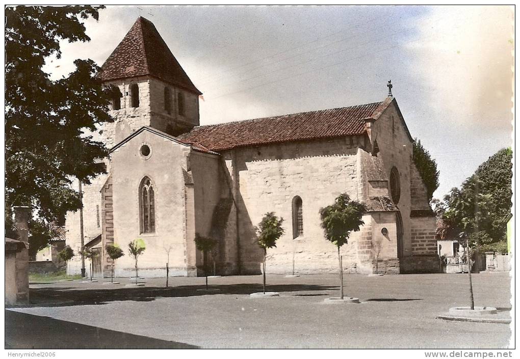 Dordogne - Razac Sur L'isle L'église En 1966, Ed Photo René De Marsac Sur L'isle - Autres & Non Classés