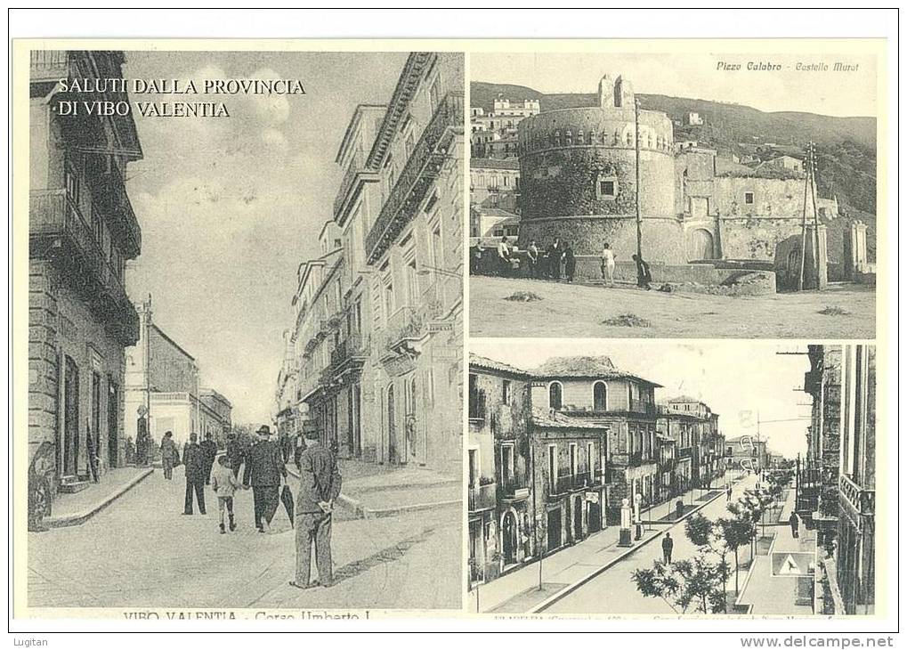 FILATELIA - VEDUTE DELLA PROVINCIA DI VIBO VALENTIA - 2 CARTOLINE ANNO 1995 - MOSTRA CARTOLINE D'EPOCA - Vibo Valentia