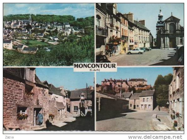 22.443/ MONCONTOUR - Multivues Cpsm N°1 - Moncontour