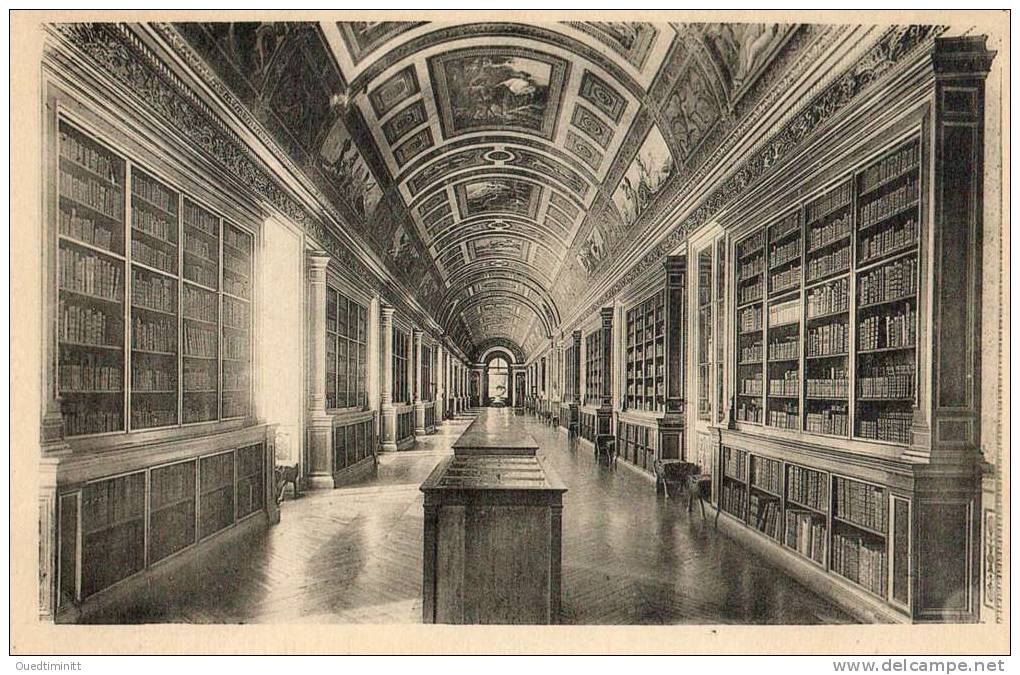 Bibliothèque. Galerie De Diane.château De Fontaineblau. - Bibliotheken