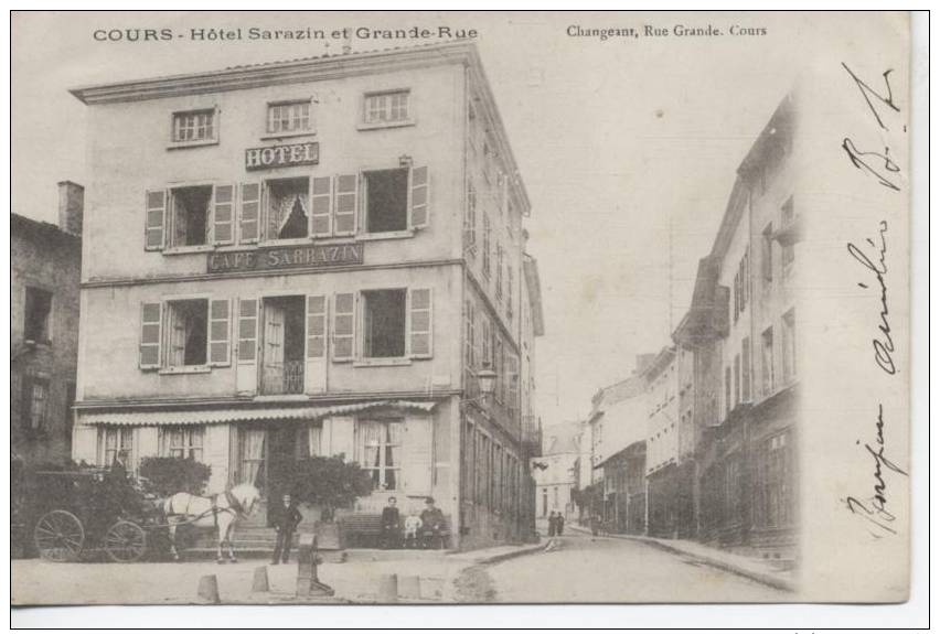 Cours - Hôtel Sarazin Et Grande Rue - Other & Unclassified