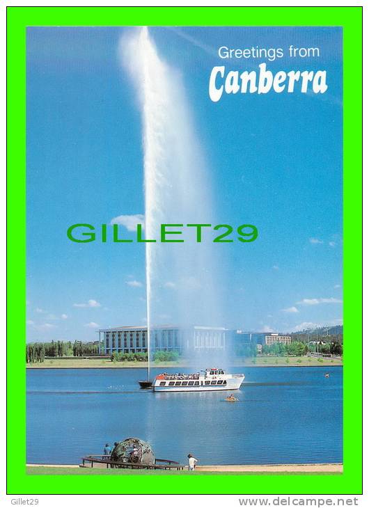 CANBERRA - GREETINGS FRON CANBERRA,  AUSTRALIA' S NATIONAL CAPITAL - - Canberra (ACT)