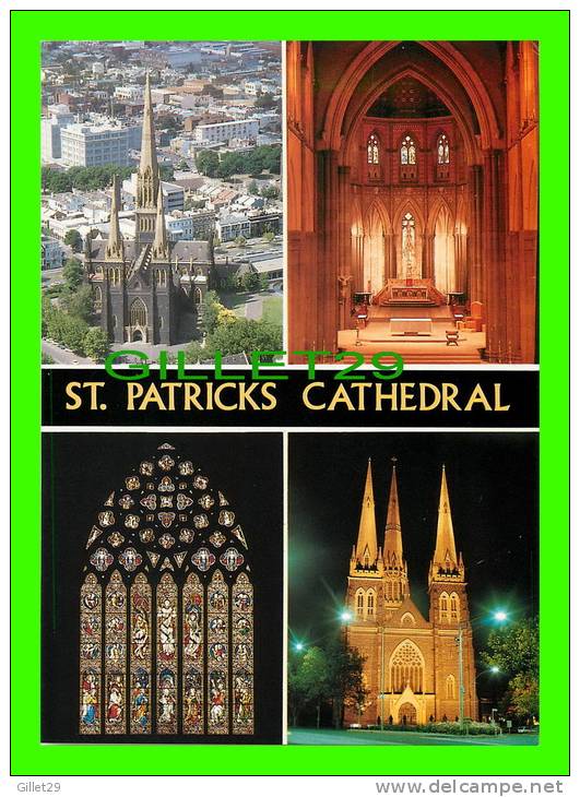 MELBOURNE, AUSTRALIA - ST. PATRICK´S CATHEDRAL - 4 MULTIVIEW - NU-COLOR-VUE - - Melbourne